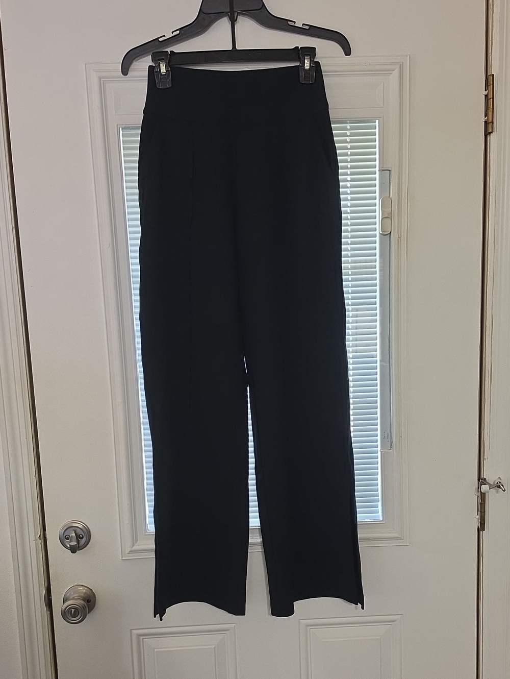 Travis Mathew Black Wide-Leg Pull-On Pants